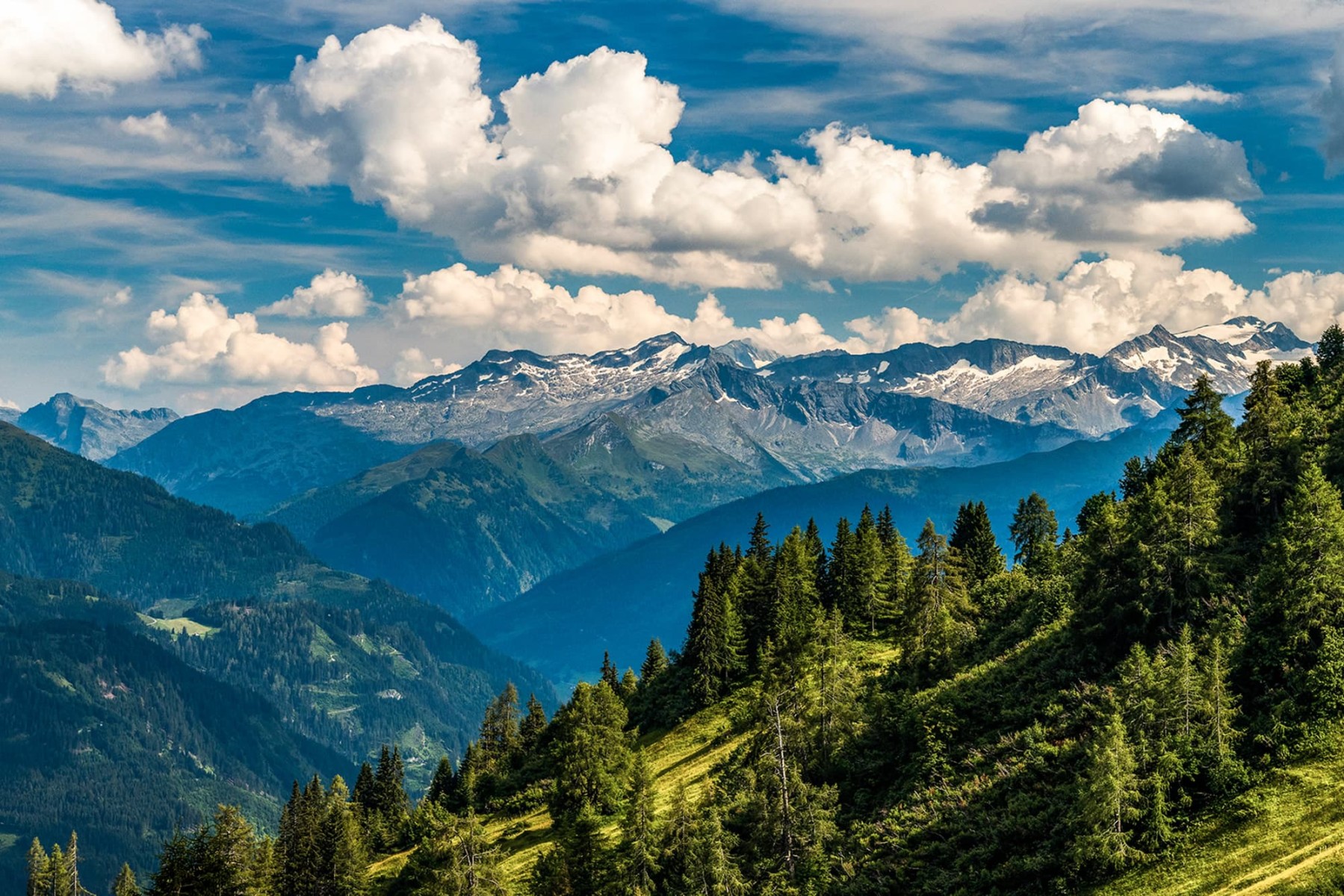Beeindruckende Bergwelt im Großarltal