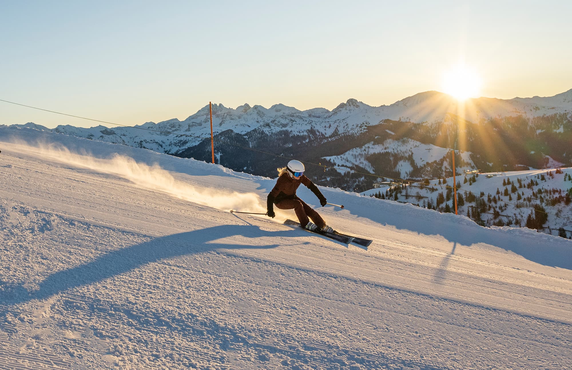 Skifahren auf bestens präparierten Pisten in der Skiregion Großarltal - Dorfgastein